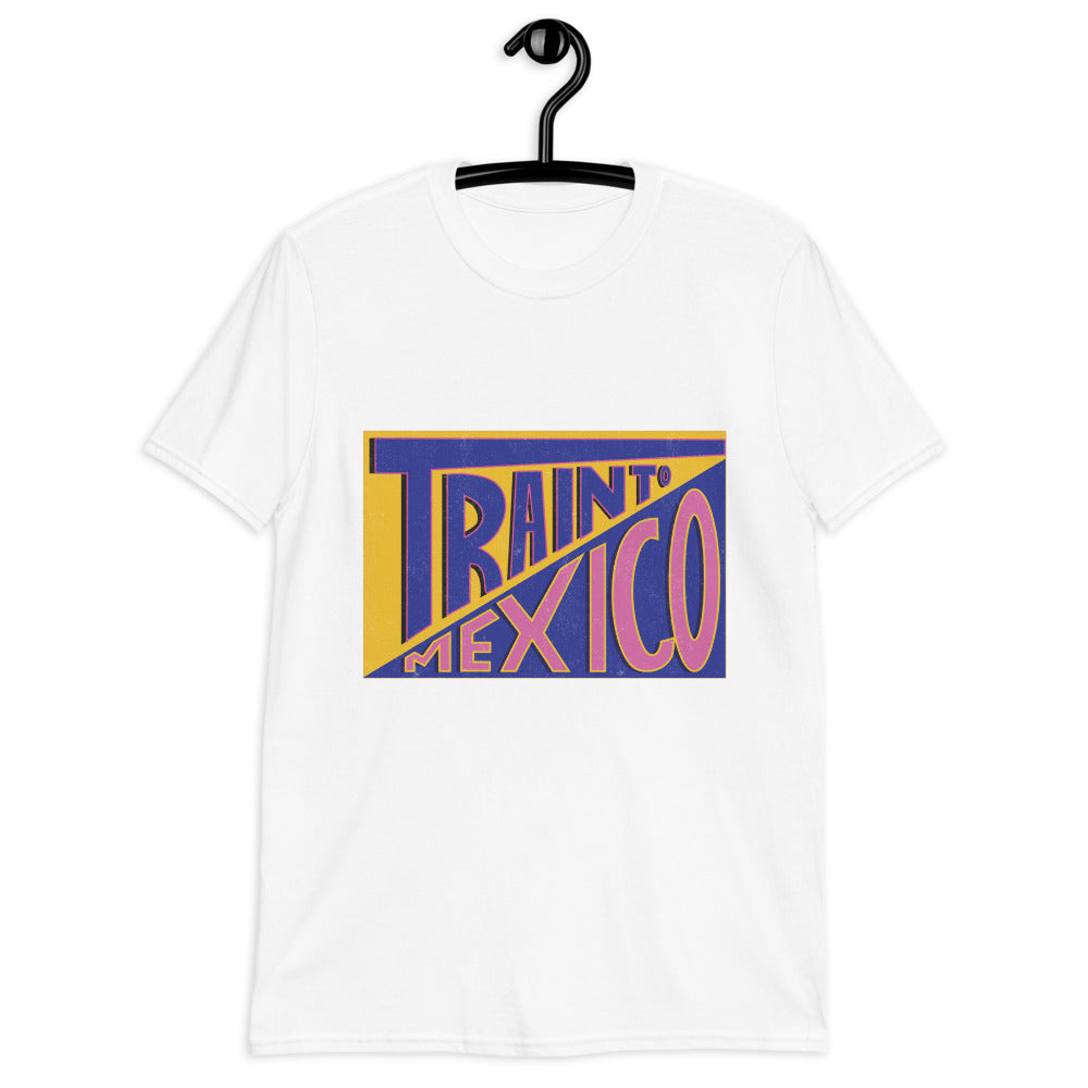 Train To Mexico - Unisex Tshirt Yellow&Purple