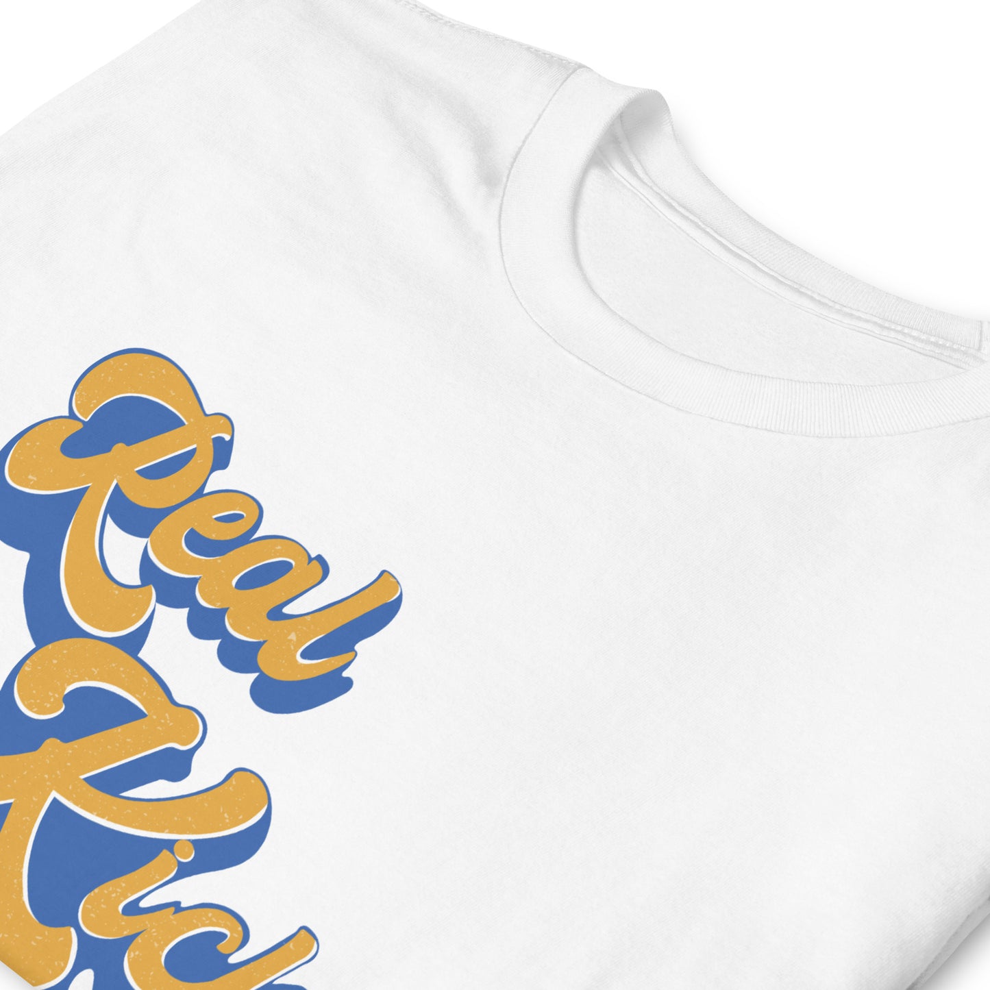 Real Kicks Unisex T-Shirt - Yellow&Blue