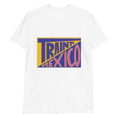 Train To Mexico - Unisex Tshirt Yellow&Purple